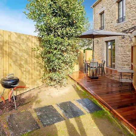 Le Rocher- Belle Maison De Charme -Jardin/Parking Cancale Bagian luar foto